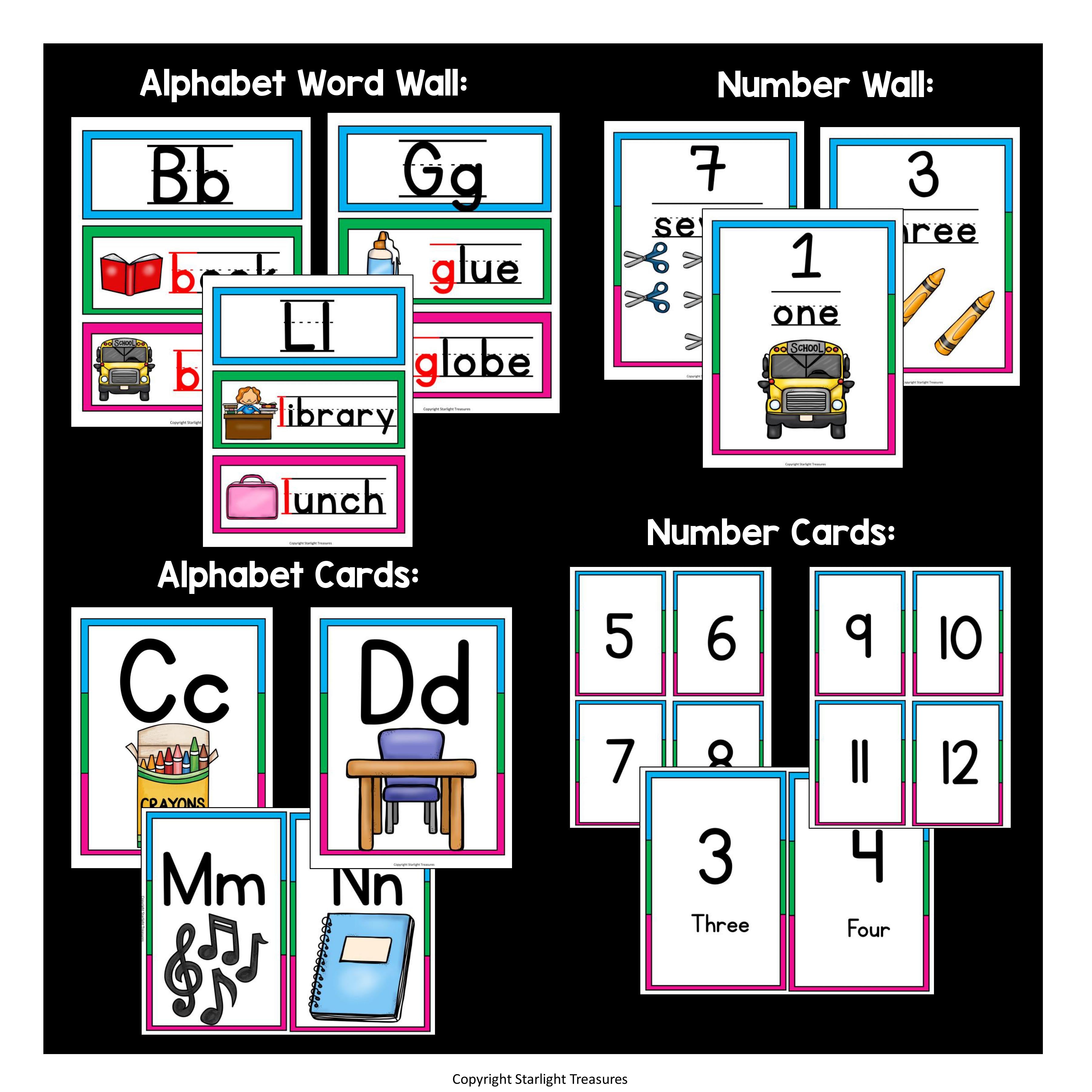 Classroom Decor Pack - School Theme