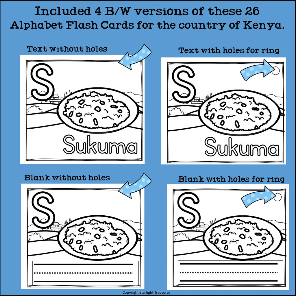 Kenya Flash Cards
