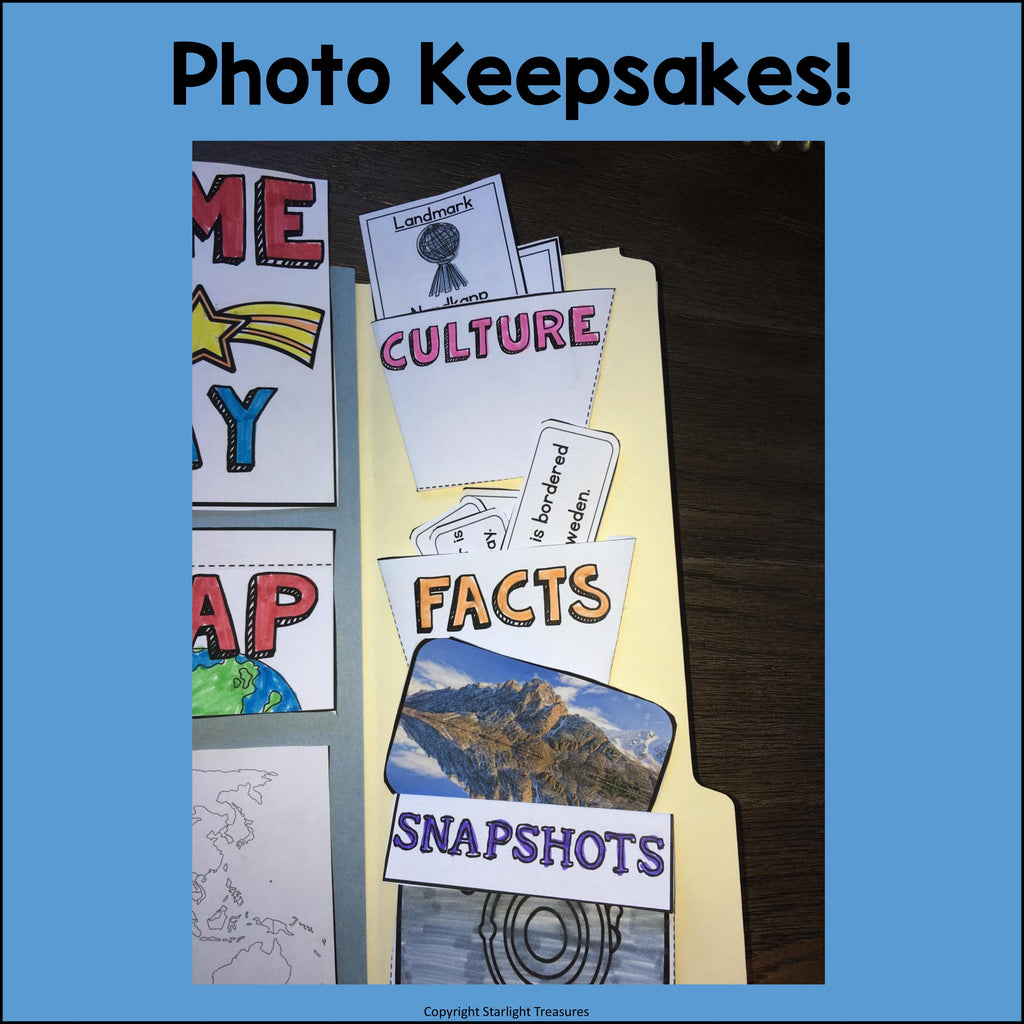 Norway Lapbook for Early Learners - A Country Study