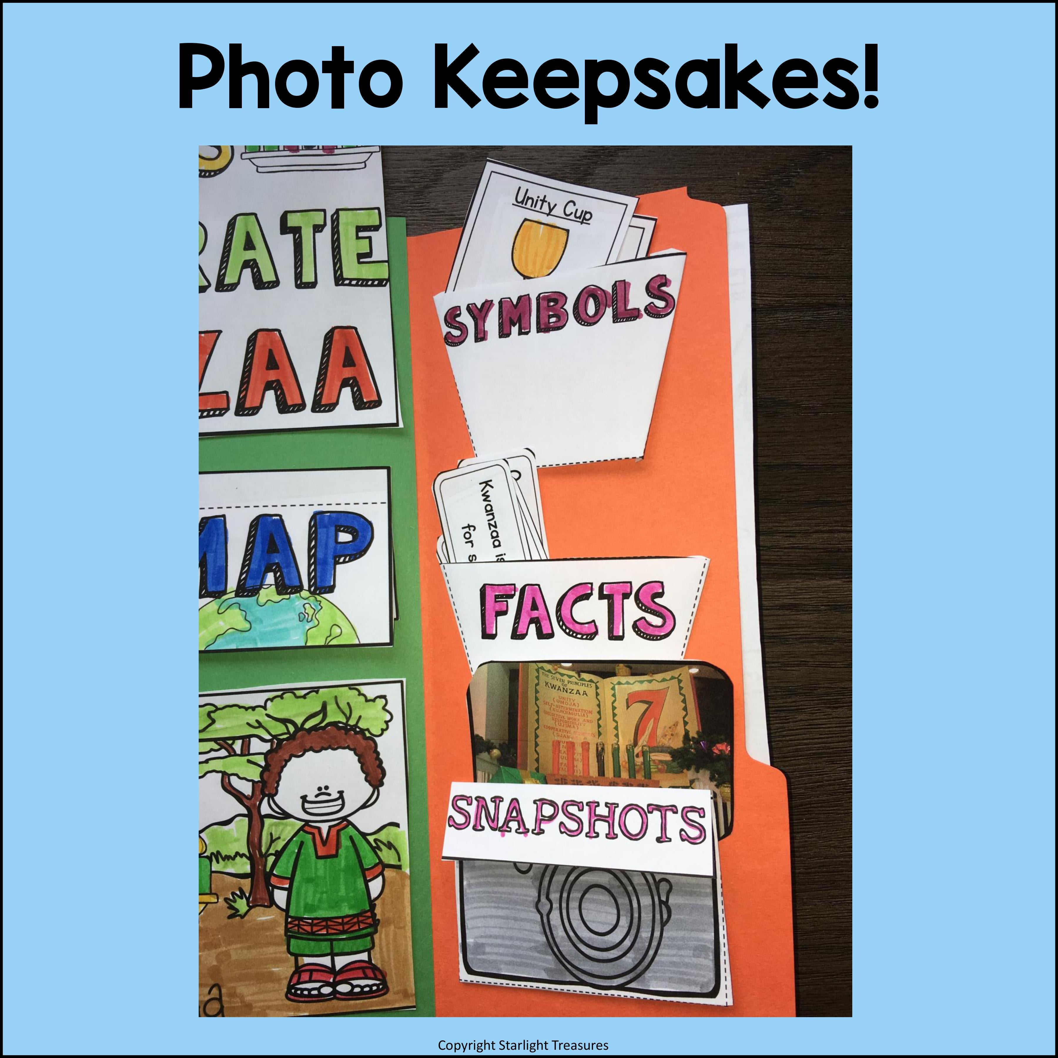 Let's Celebrate Kwanzaa Lapbook for Early Learners