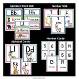 Classroom Decor Pack - Llama Theme