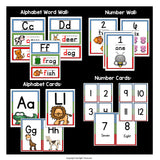 Classroom Decor Pack - Animal Theme