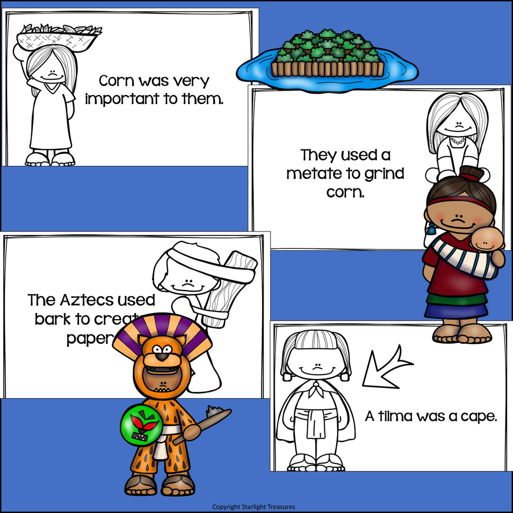 Aztec Mini Book for Early Readers