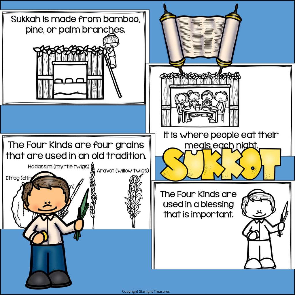 Sukkot Mini Book for Early Readers