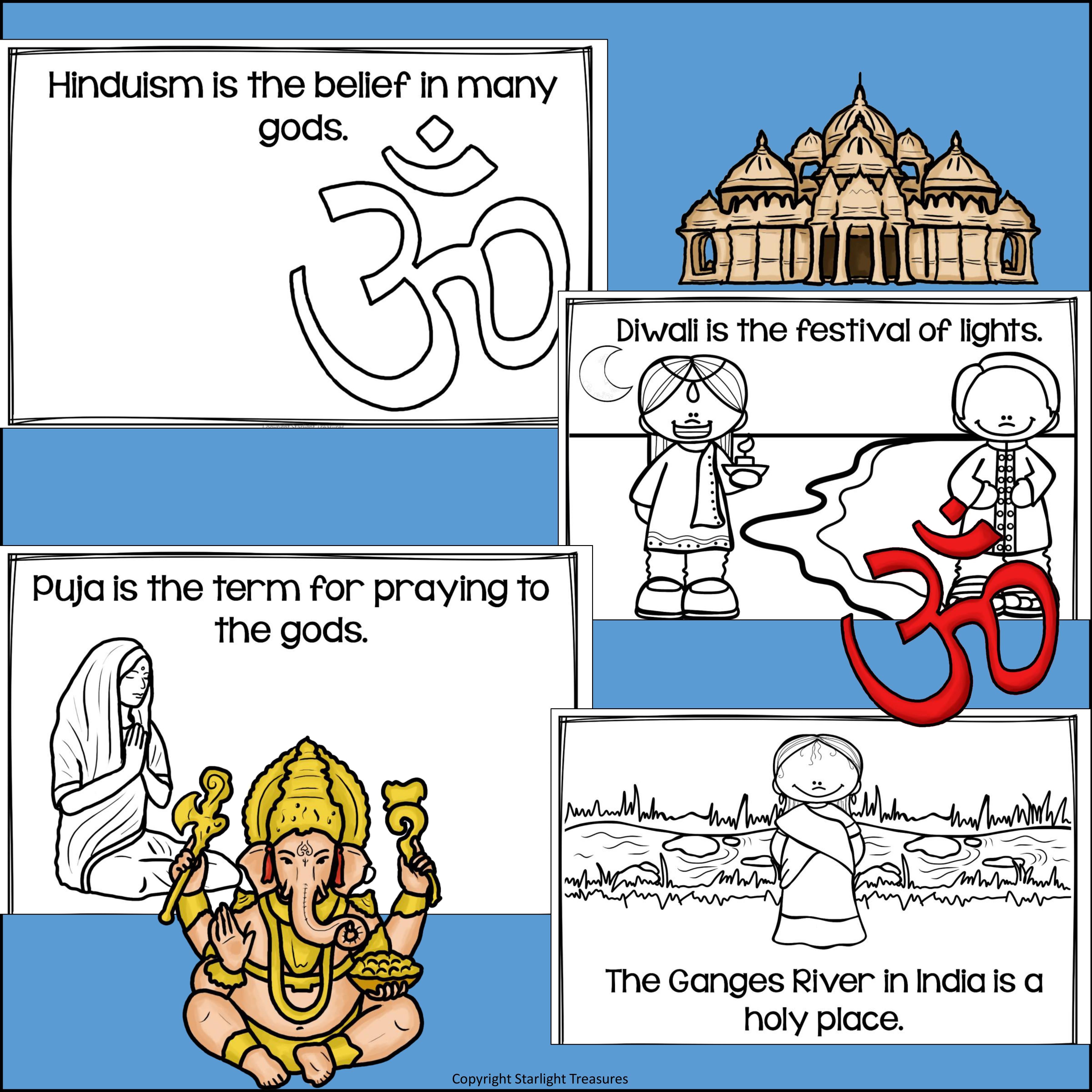 Hinduism Mini Book for Early Readers: World Religions