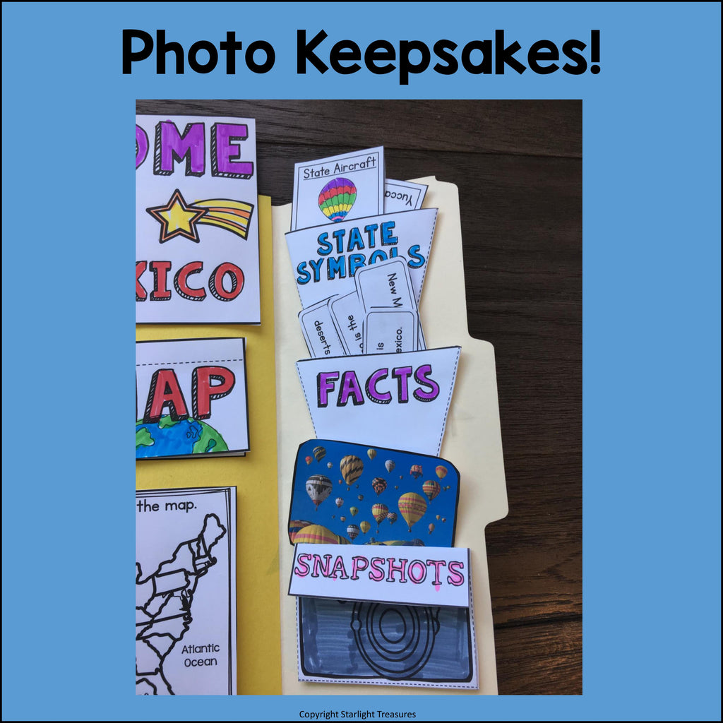 New Mexico Lapbook for Early Learners - A State Study