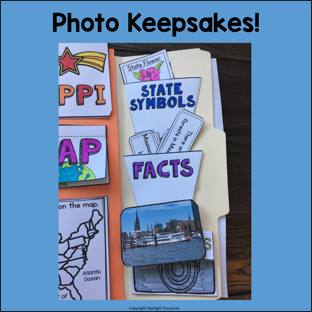 Mississippi Lapbook for Early Learners - A State Study