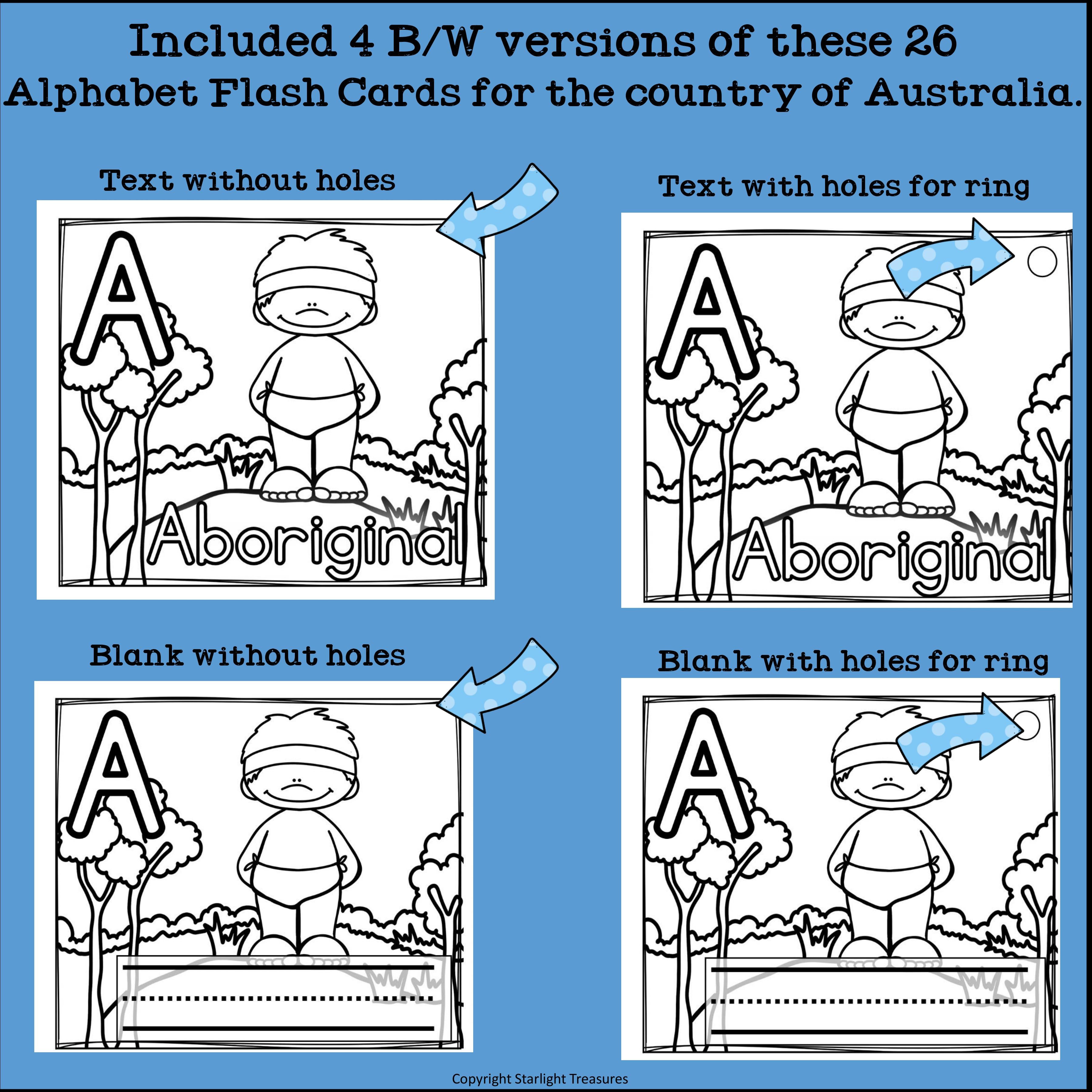 Australia Flash Cards