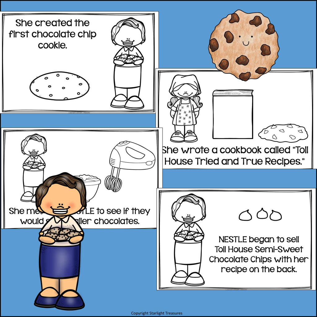 Ruth Wakefield Mini Book for Early Readers: Inventors