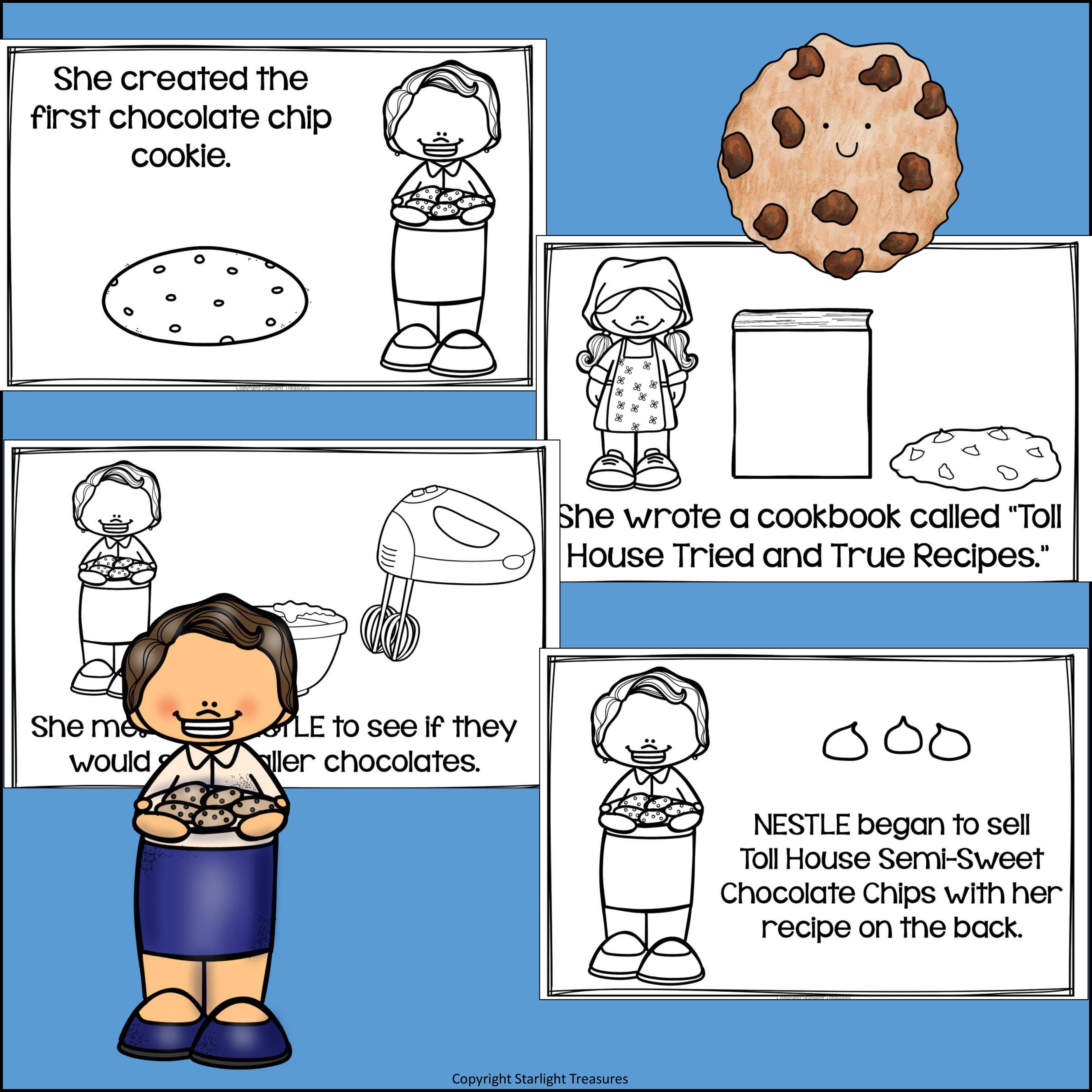 Ruth Wakefield Mini Book for Early Readers: Inventors