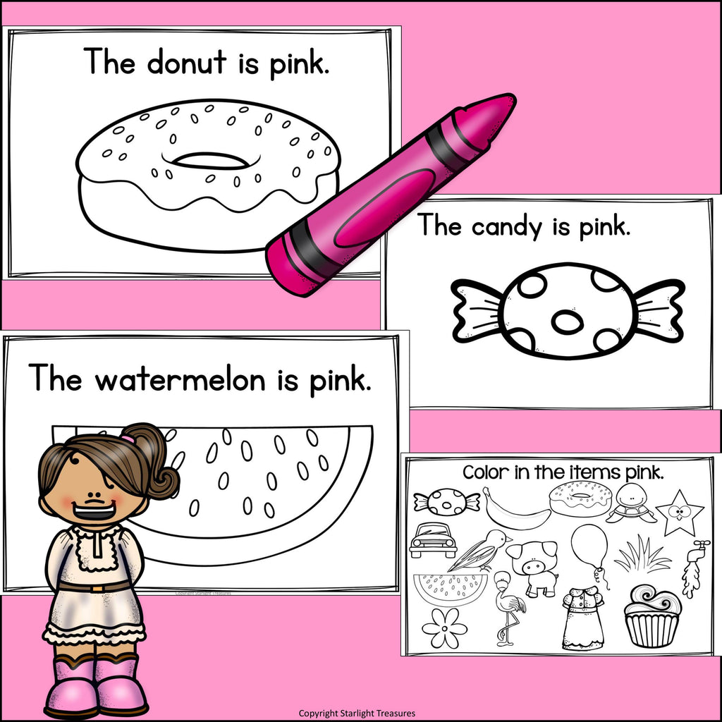 Colors of the Week: Pink Mini Book