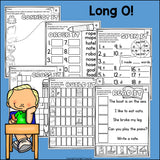 Long O Worksheets and Activities for Early Readers
