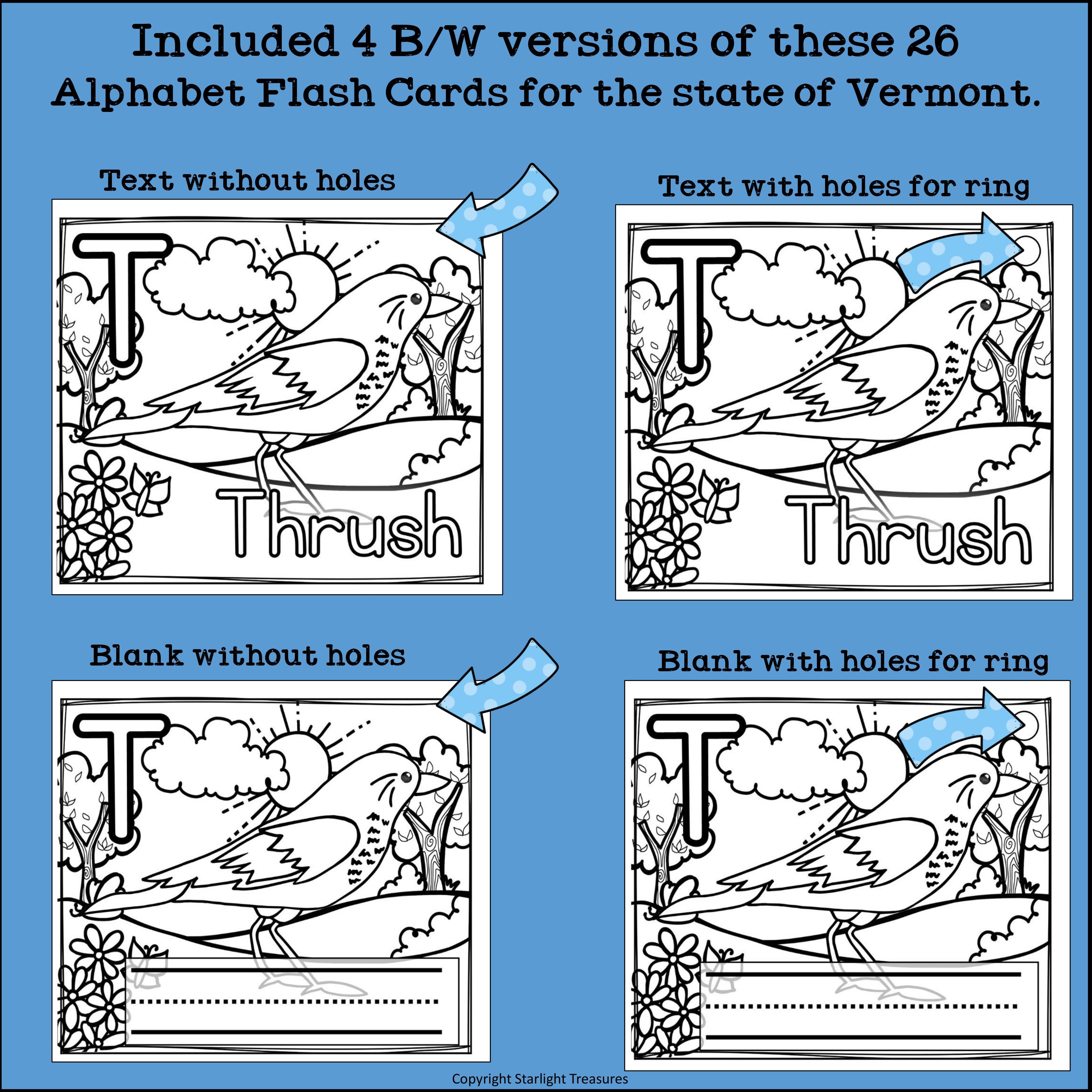 Vermont Flash Cards