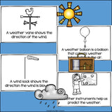 Weather Instruments Mini Book for Early Readers