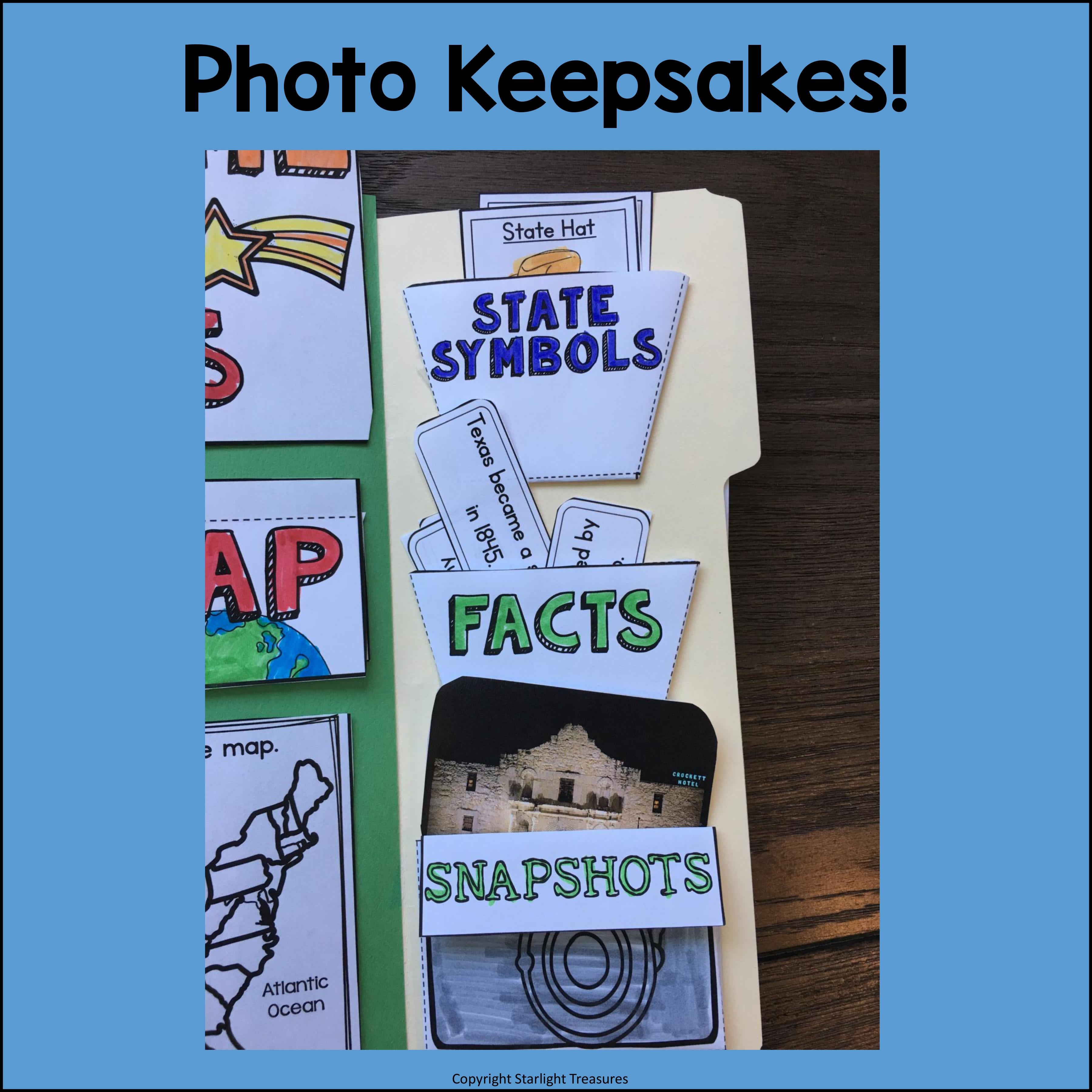 Texas Lapbook for Early Learners - A State Study