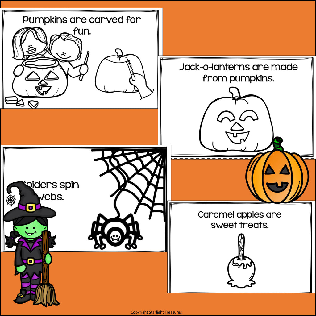 Halloween Mini Book for Early Readers