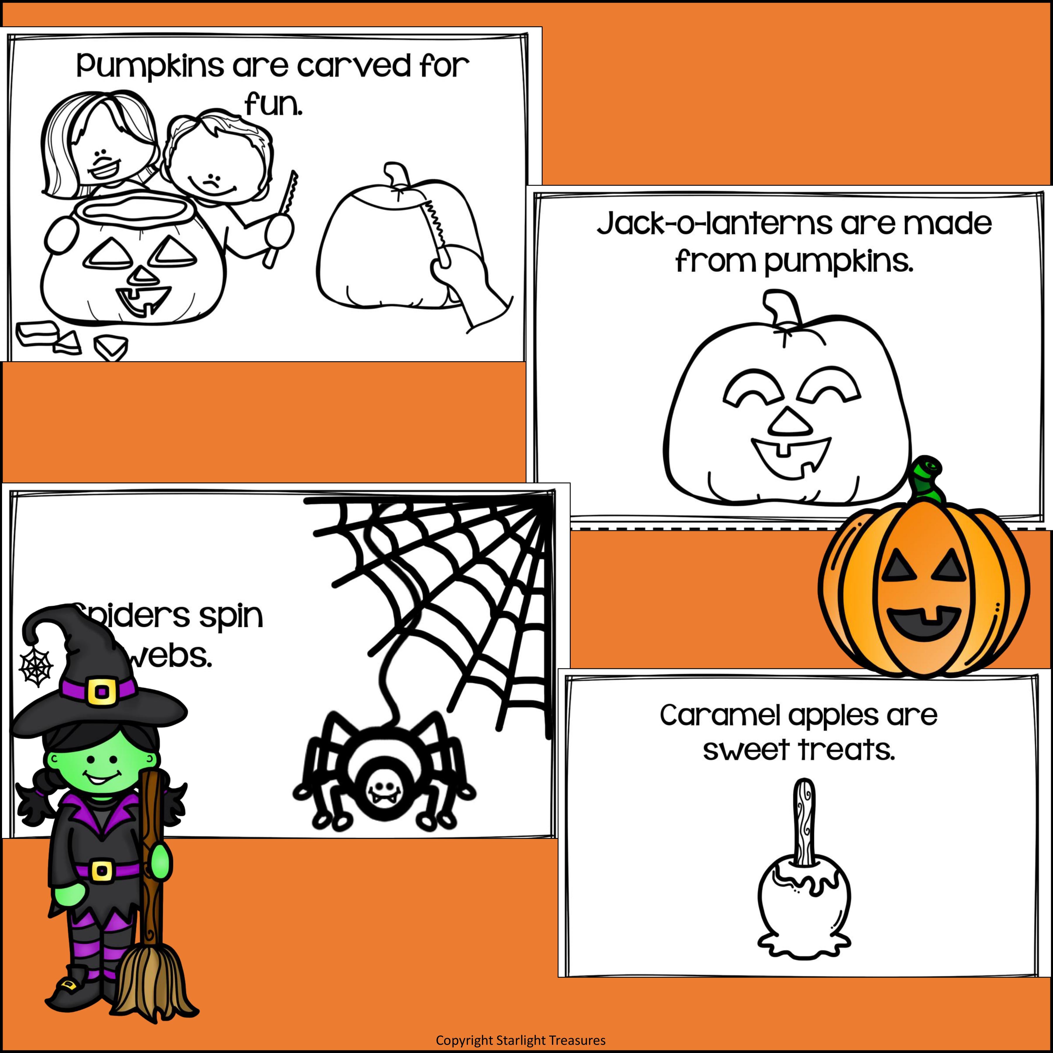 Halloween Mini Book for Early Readers