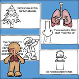 Human Body Systems: Respiratory System Mini Book for Early Readers