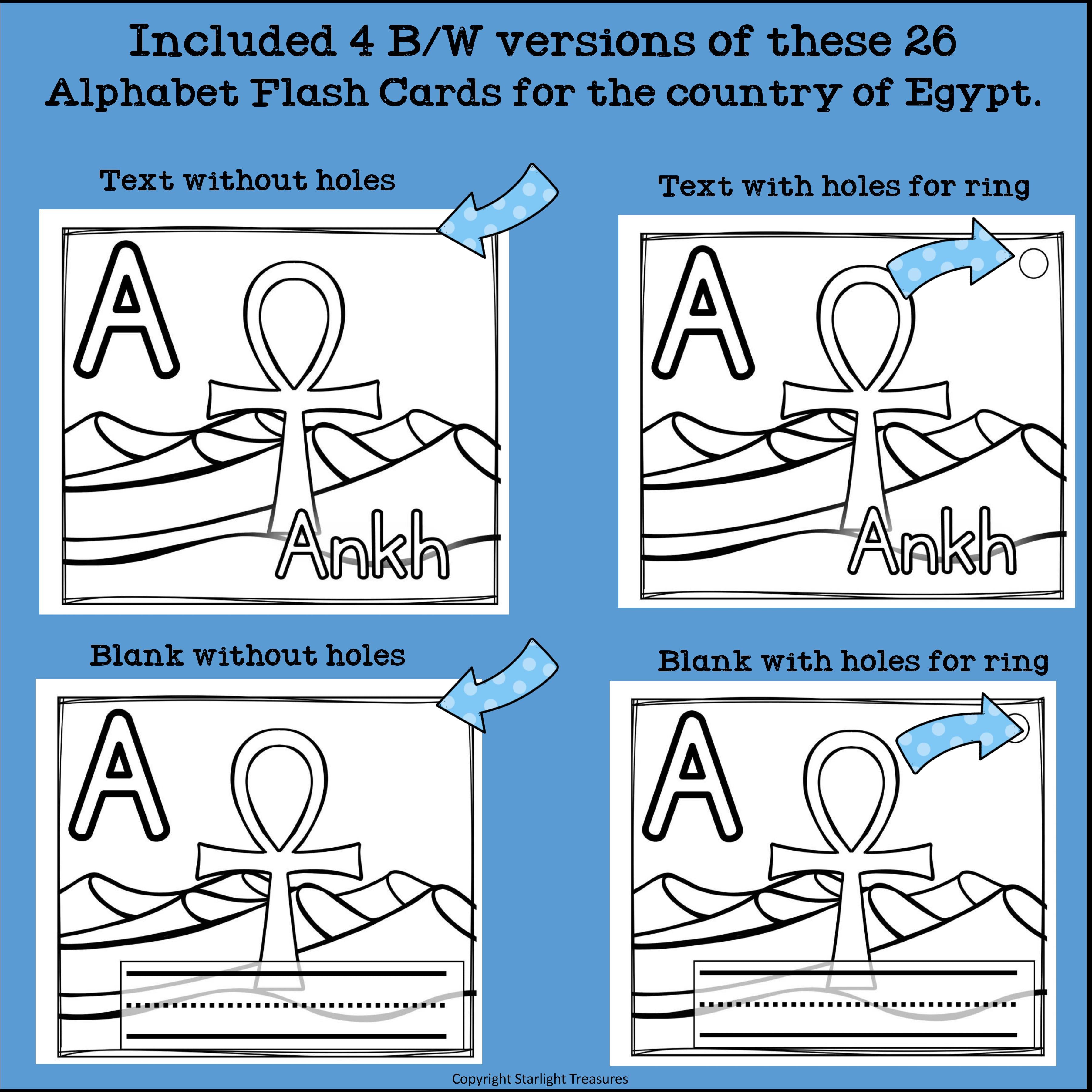 Egypt Flash Cards