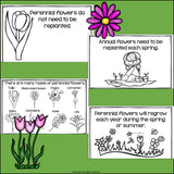 Flowers Mini Book for Early Readers