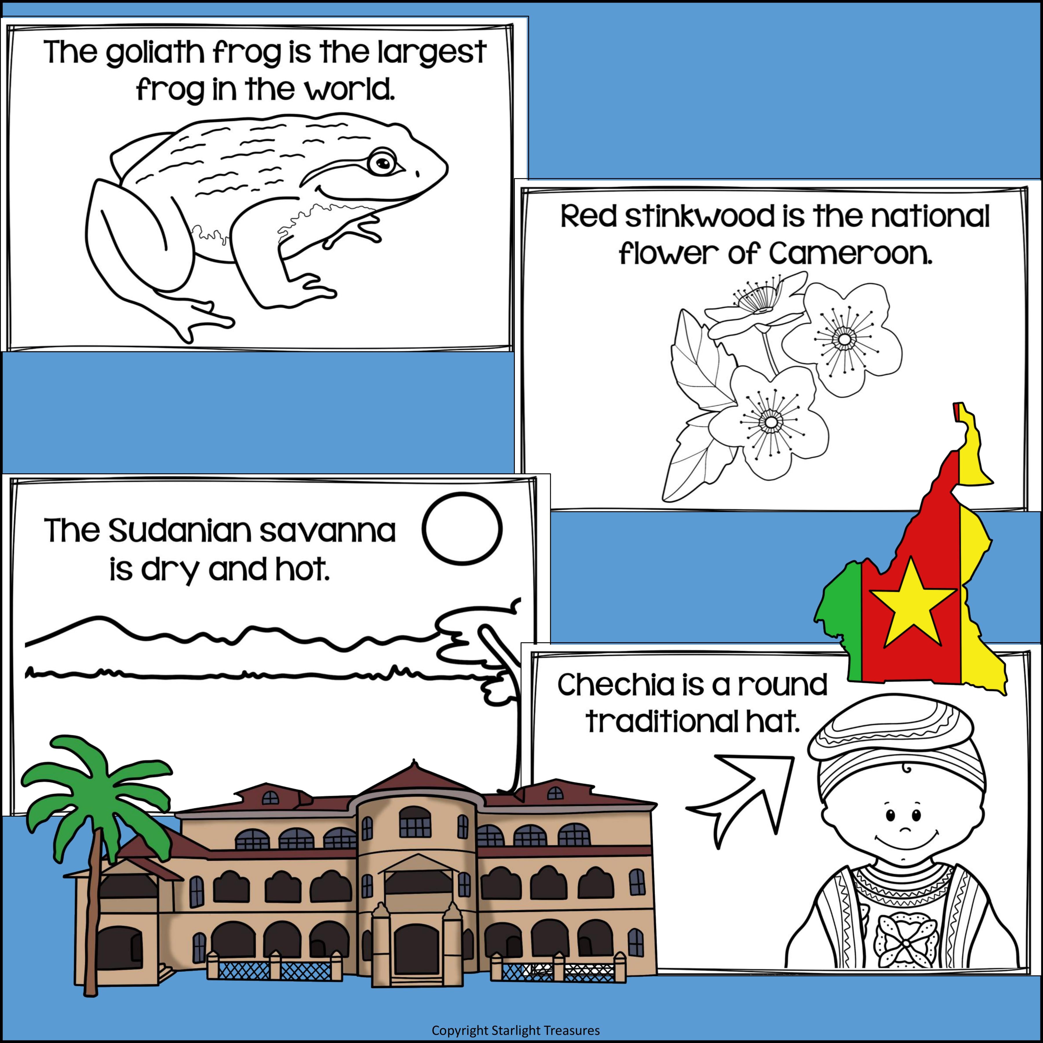 Cameroon Mini Book for Early Readers - A Country Study