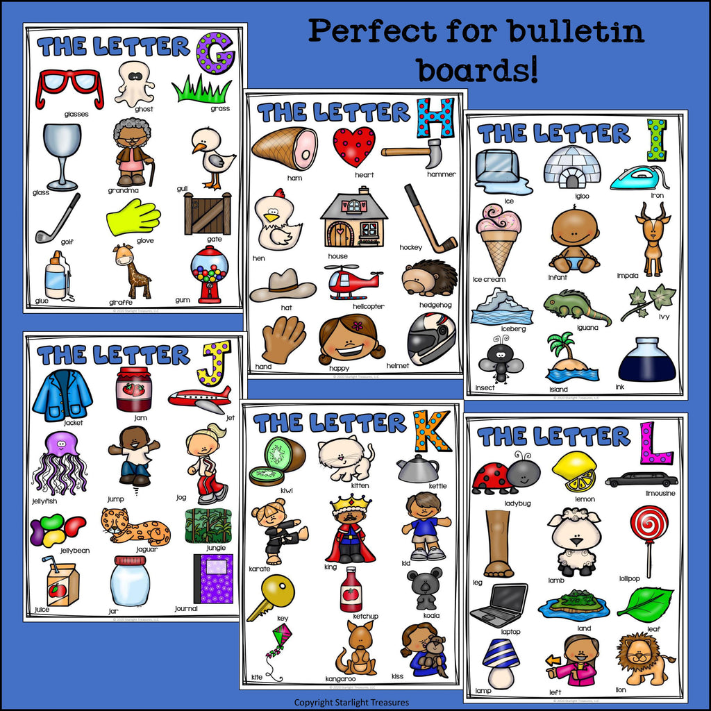Alphabet Posters for Early Readers, Alphabet Letter of the Week FREEBIE
