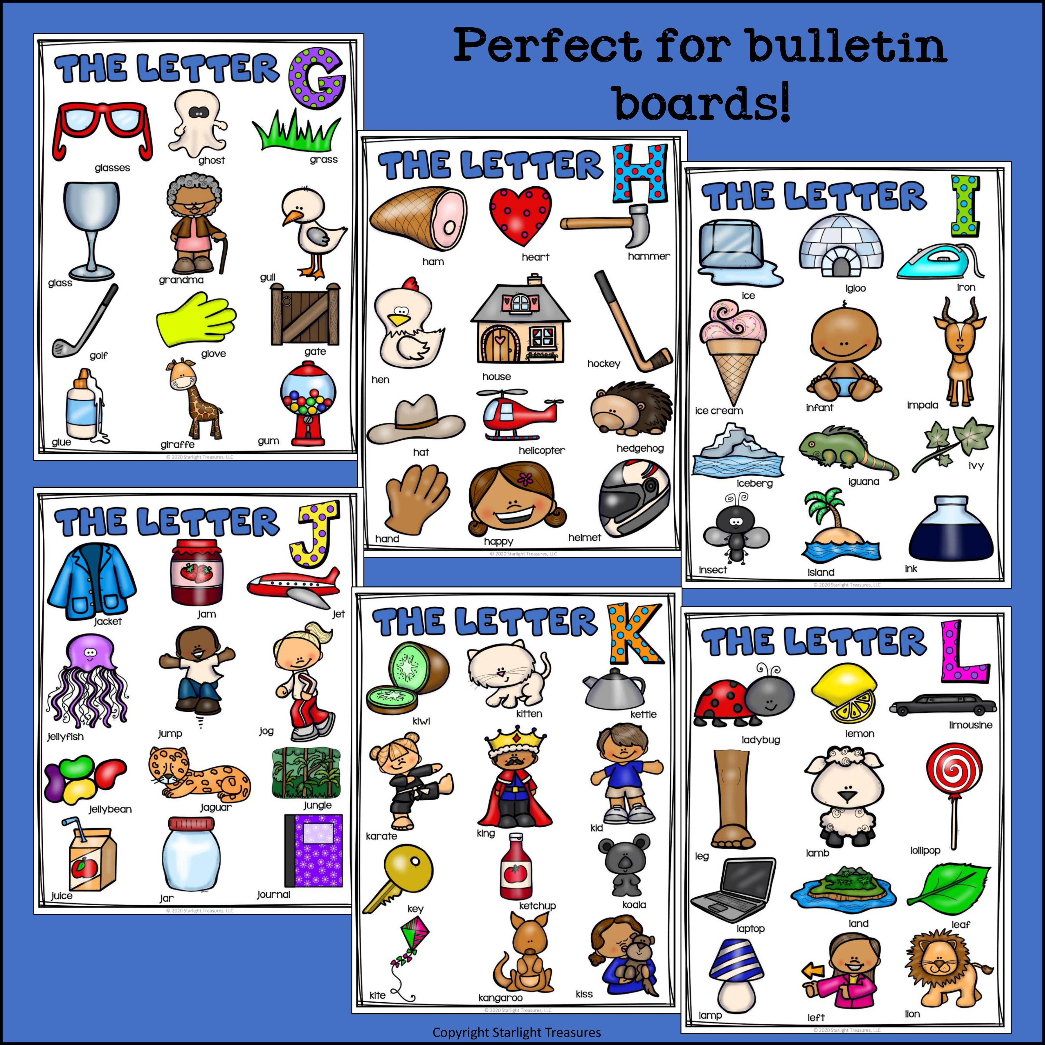 Alphabet Posters for Early Readers, Alphabet Letter of the Week FREEBIE