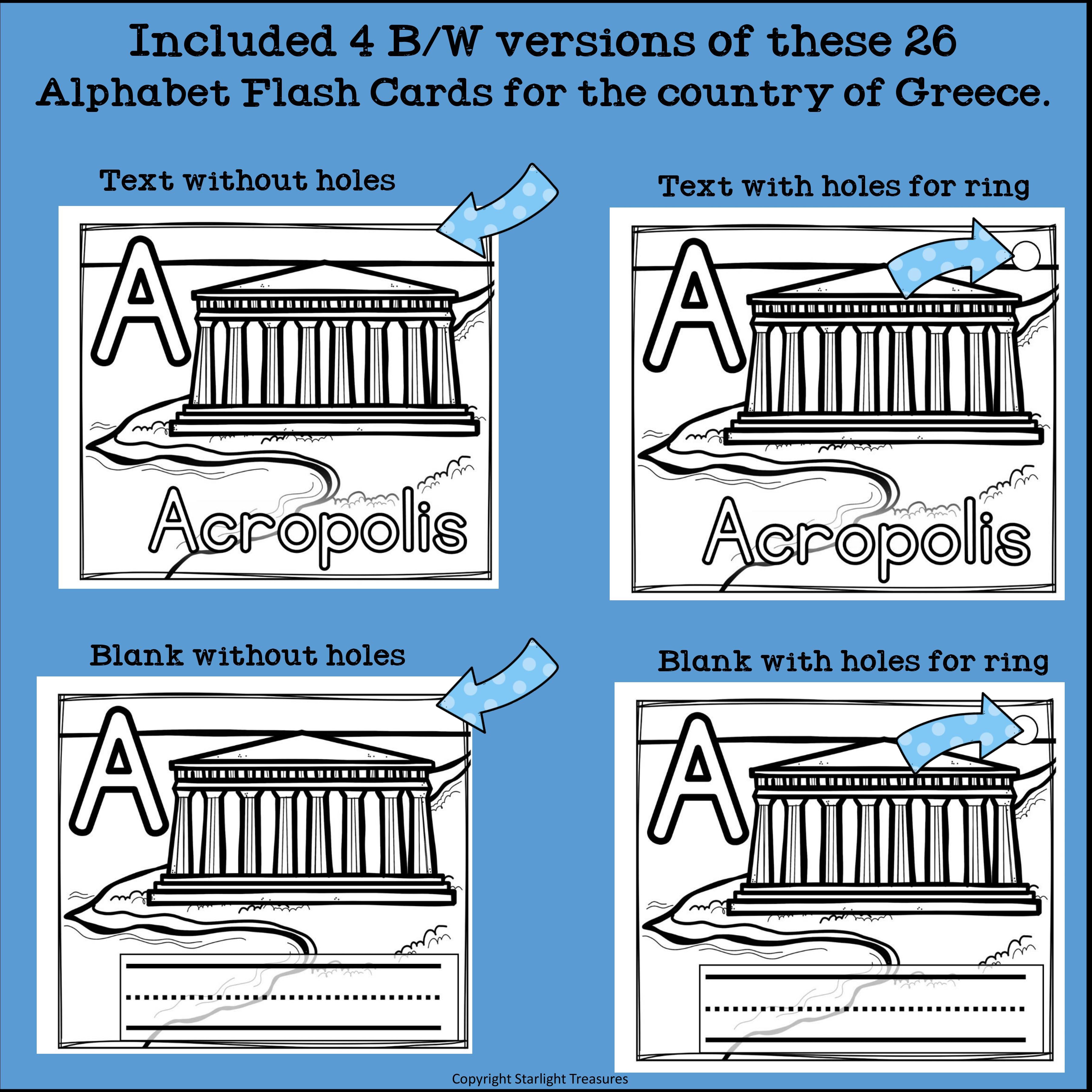 Greece Flash Cards