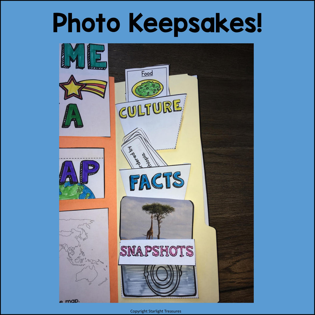 Kenya Lapbook for Early Learners - A Country Study