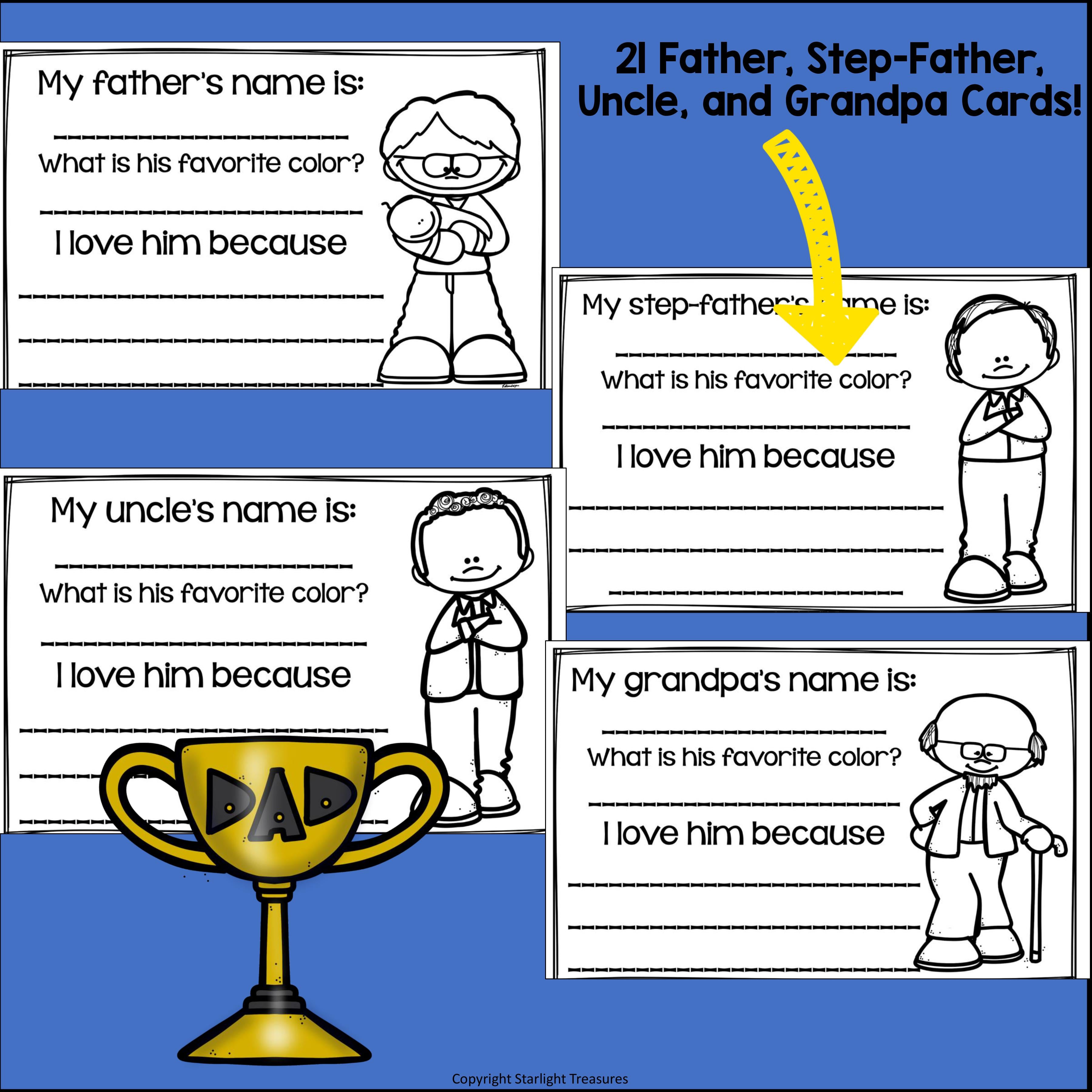 Father's Day Mini Book for Early Readers