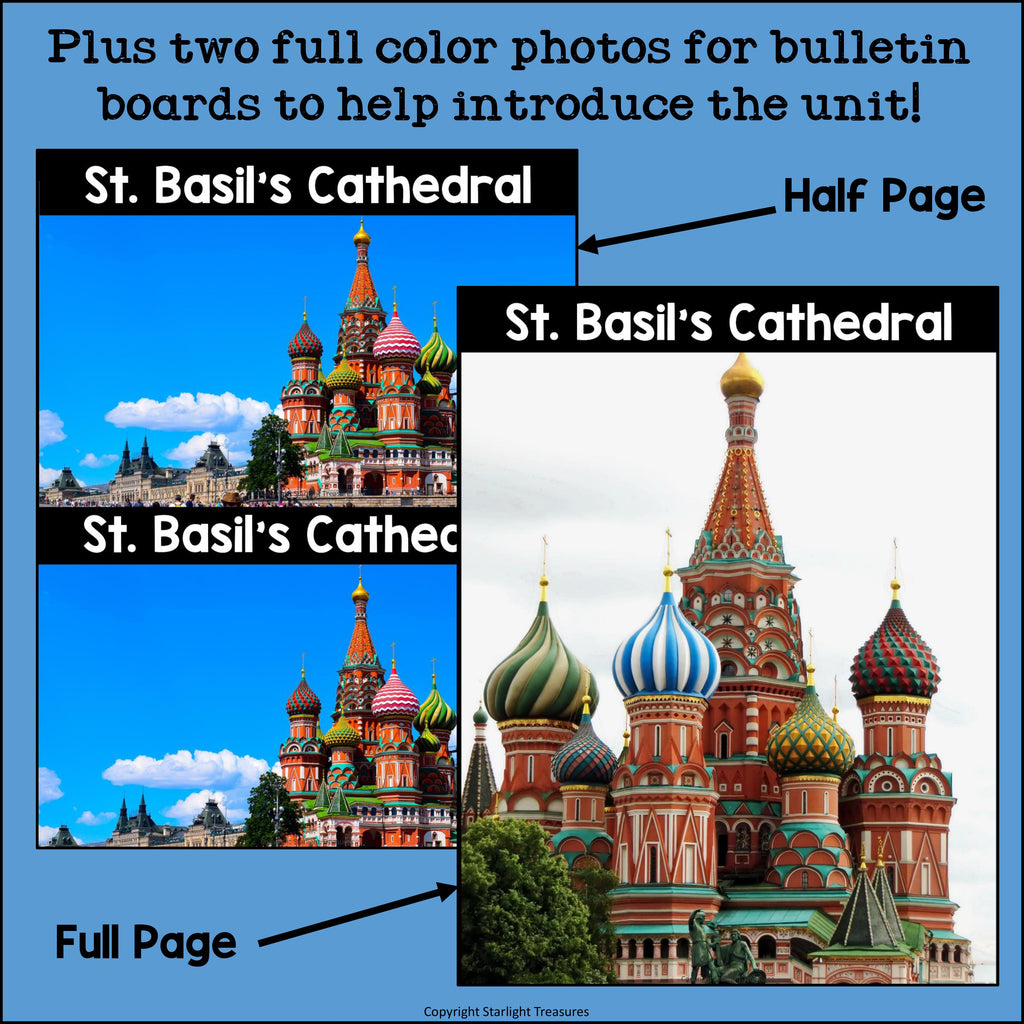 Saint Bail's Cathedral Complete Unit for Early Learners - World Landmarks