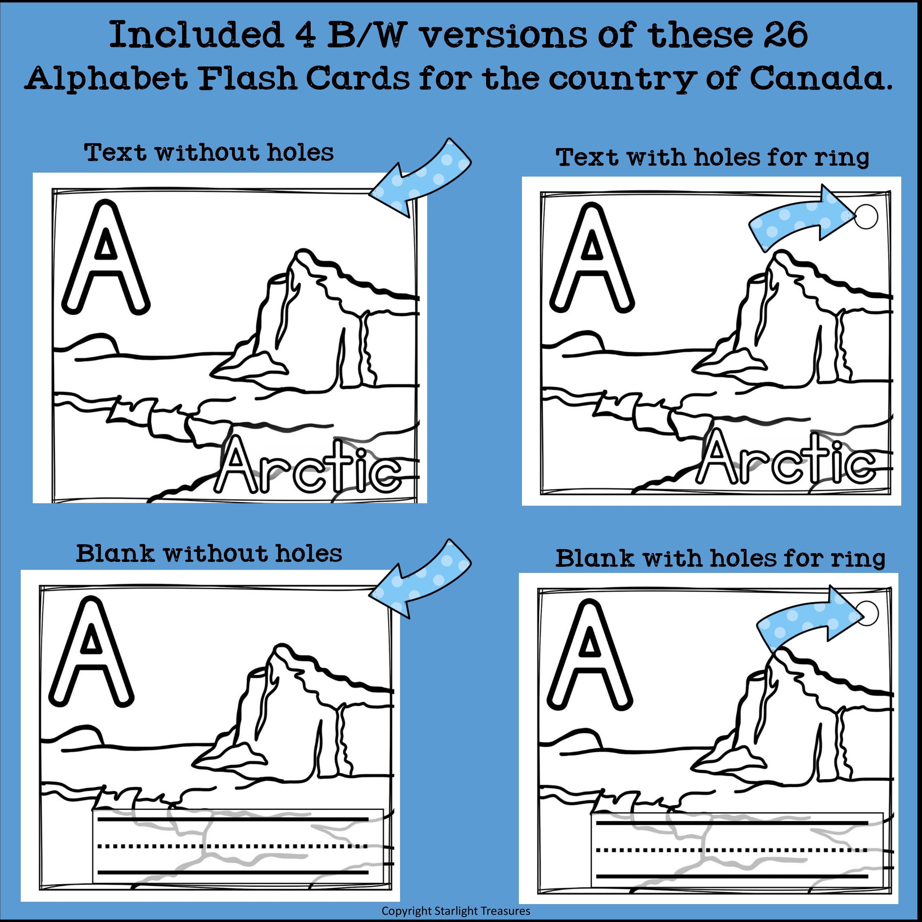 Canada Flash Cards