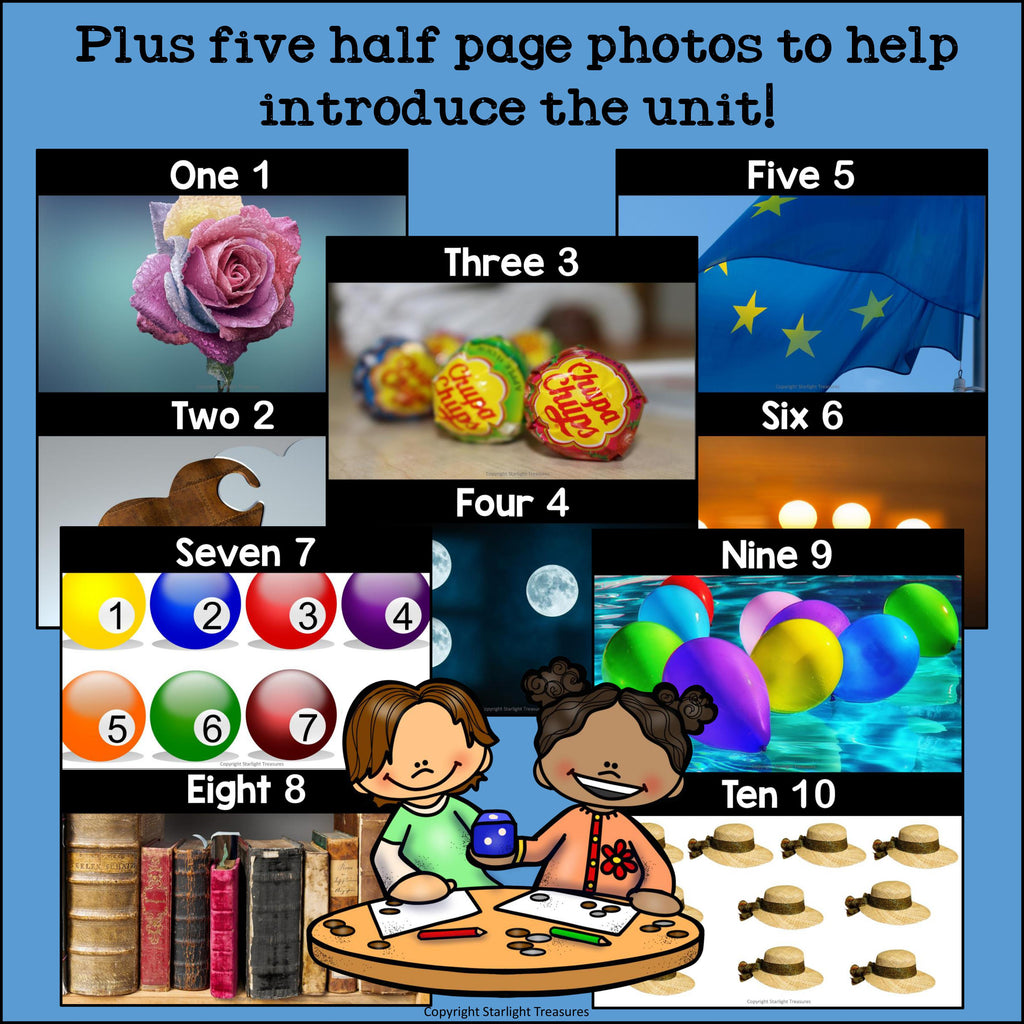 Learn Our Numbers: Numbers Mini Book for Early Readers 