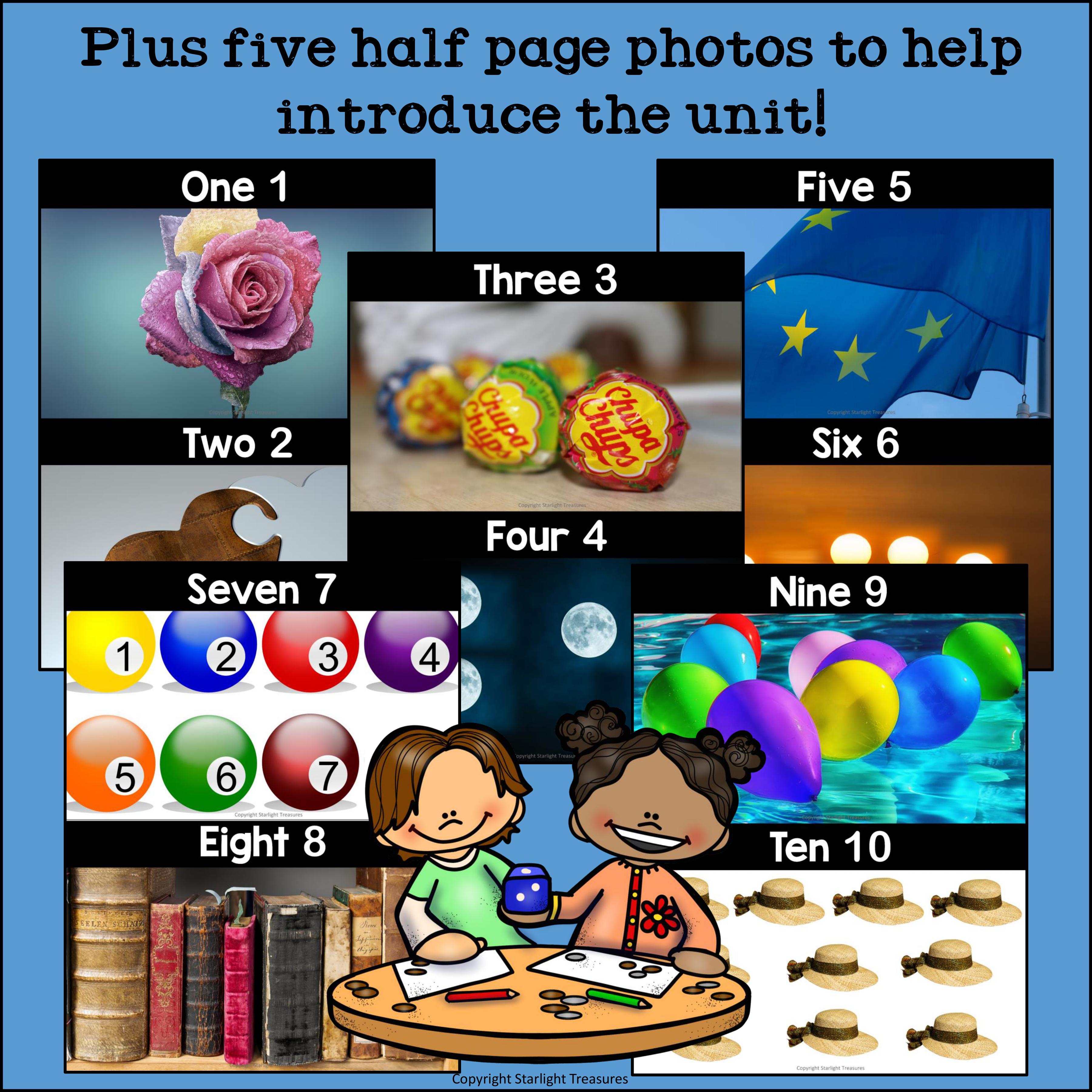 Learn Our Numbers: Numbers Mini Book for Early Readers 