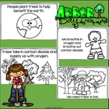 Arbor Day Mini Book for Early Readers