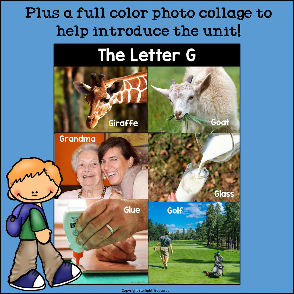 Letter G Mini Book