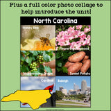North Carolina Mini Book for Early Readers - A State Study