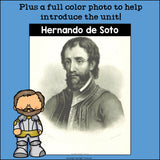 Hernando de Soto Mini Book for Early Readers: Early Explorers