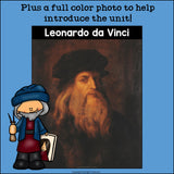 Leonardo da Vinci Mini Book for Early Readers: Inventors