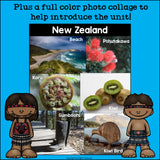New Zealand Mini Book for Early Readers - A Country Study