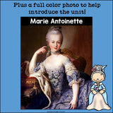 Marie Antoinette Mini Book for Early Readers: Women's History Month