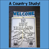 New Zealand Lapbook for Early Learners - A Country Study