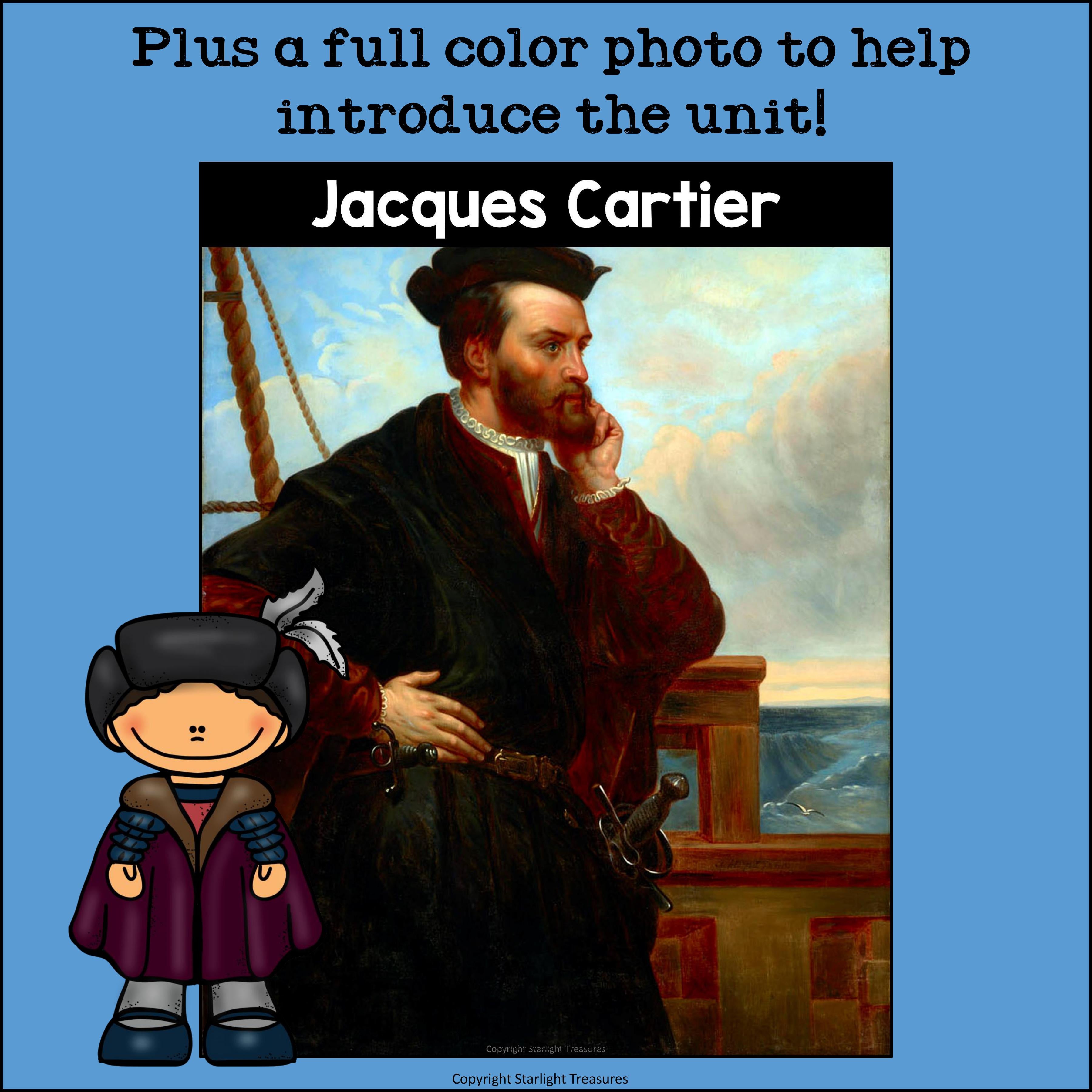 Jacques Cartier Mini Book for Early Readers: Early Explorers