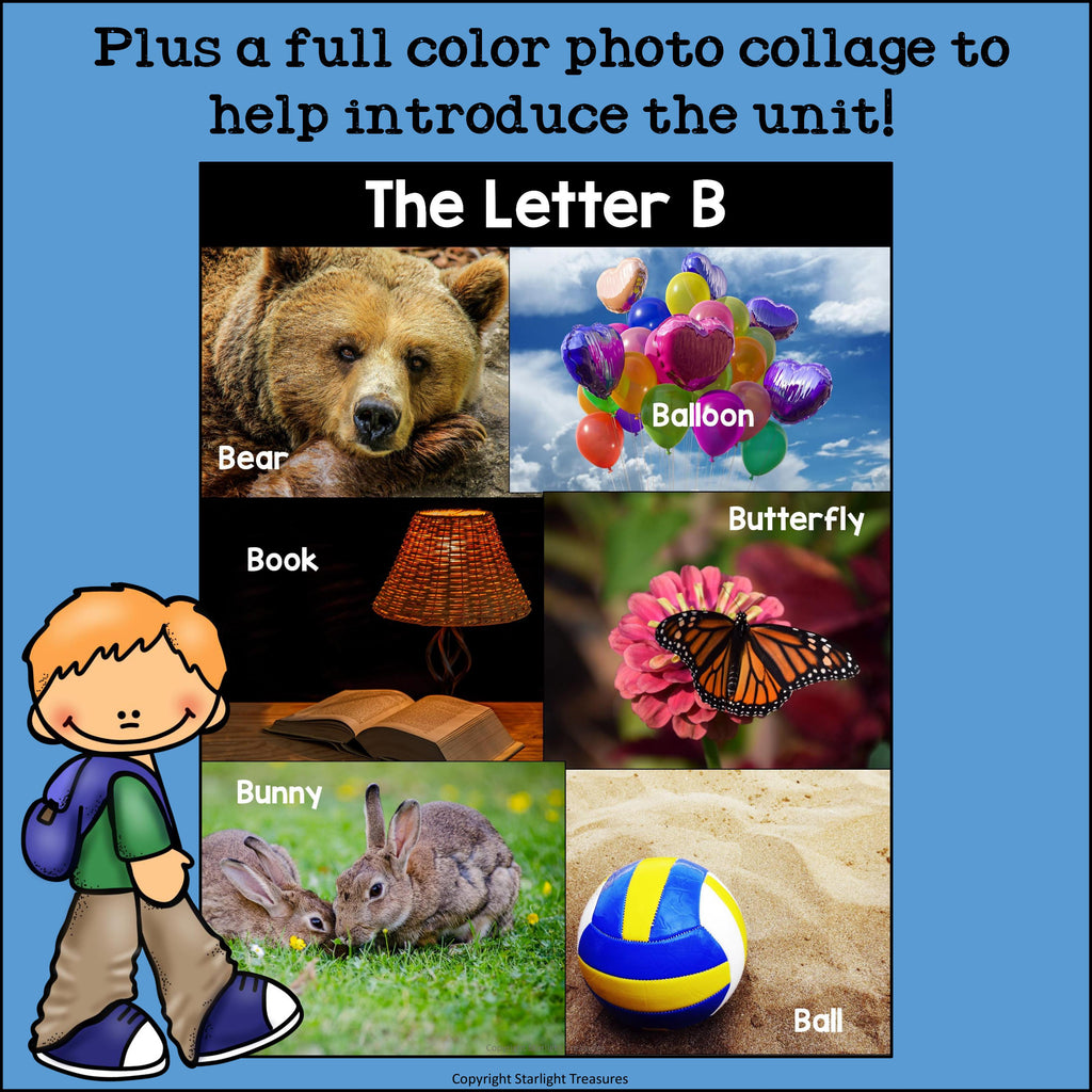 Letter B Mini Book