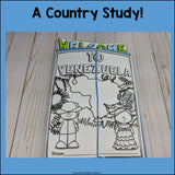 Venezuela Lapbook for Early Learners - A Country Study