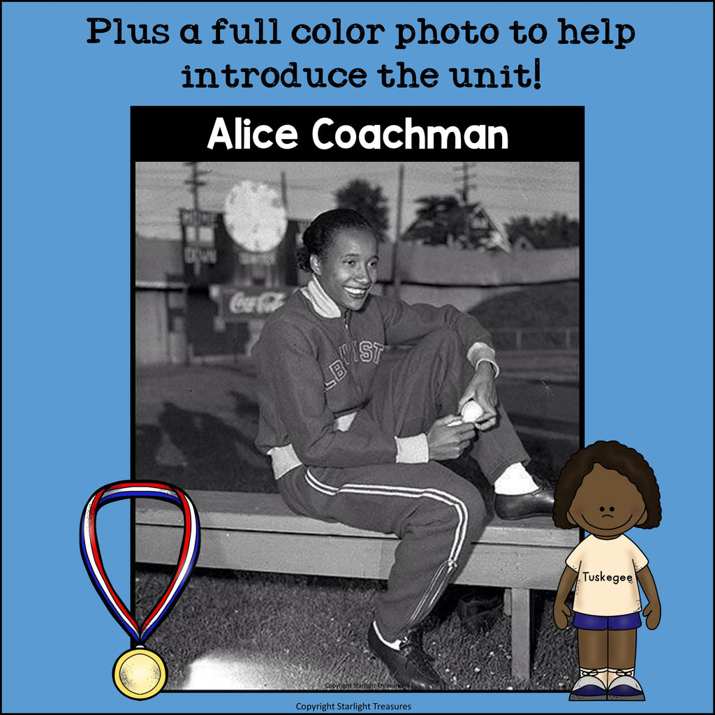 Alice Coachman Mini Book for Early Readers