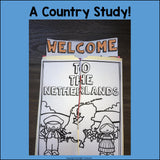 Netherlands Lapbook for Early Learners - A Country Study