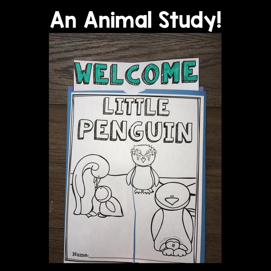 Penguins Lapbook for Early Learners 