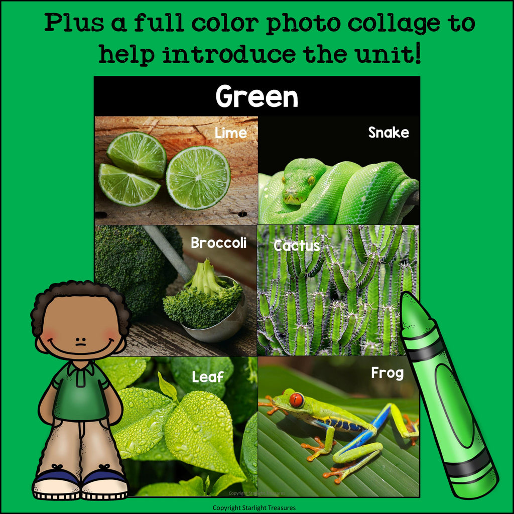 Colors of the Week: Green Mini Book