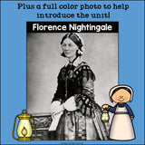 Florence Nightingale Mini Book for Early Readers: Women's History Month